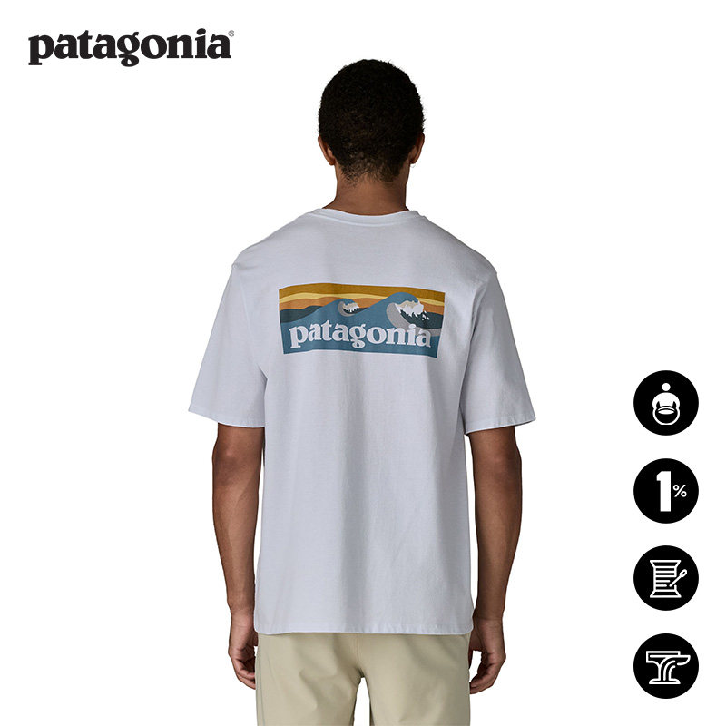 男士环保面料短袖T恤 Boardshort 37655 patagonia巴塔哥尼亚 - 实物图