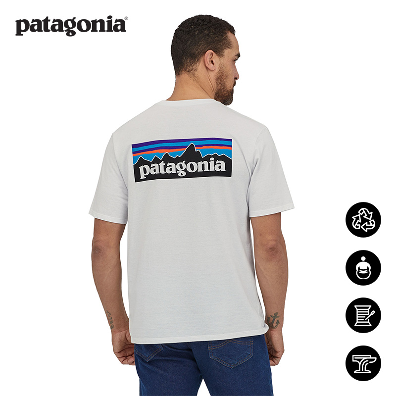 经典混纺短袖T恤 P-6 Logo 38504 patagonia巴塔哥尼亚-封面