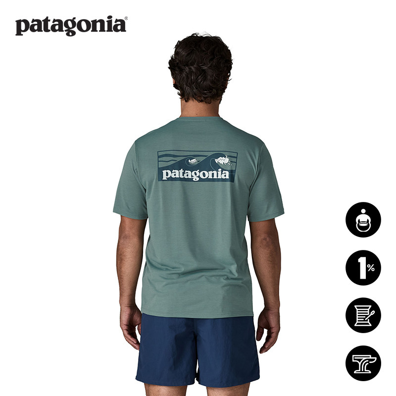 patagonia男士C1速干短袖T恤图片
