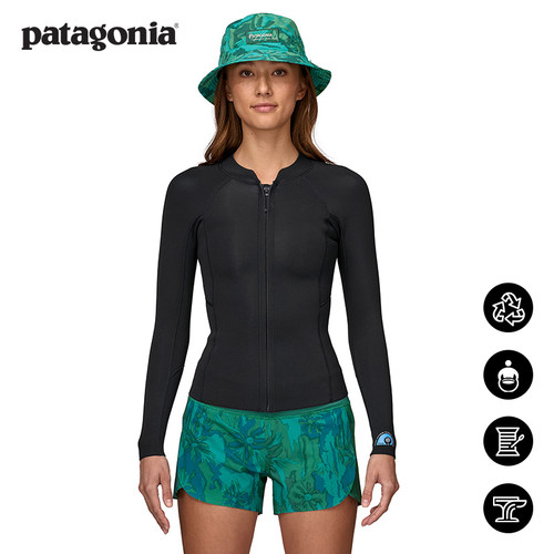 patagonia女士长袖冲浪湿衣
