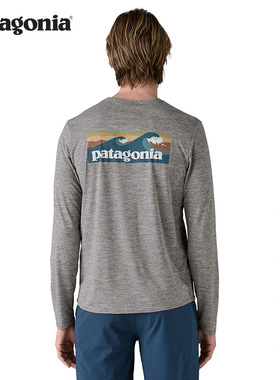 男士C1速干长袖T恤Cap Cool - Waters 45170 patagonia巴塔哥尼亚