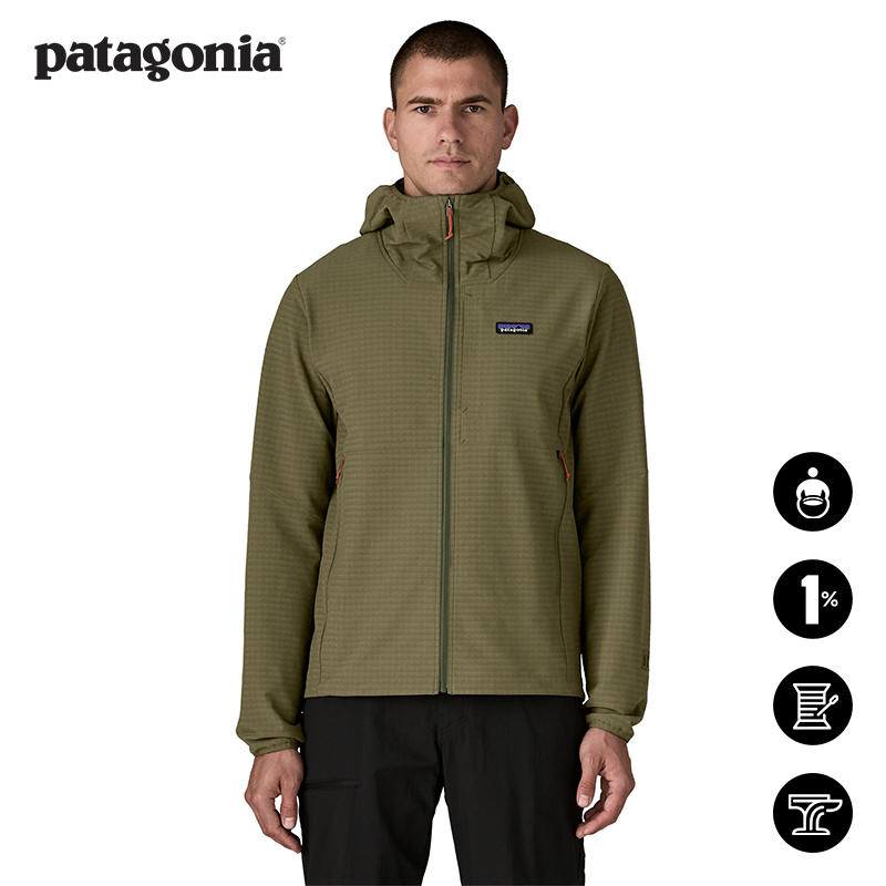 男士抓绒连帽衫 R1 TechFace 83579 patagonia巴塔哥尼亚