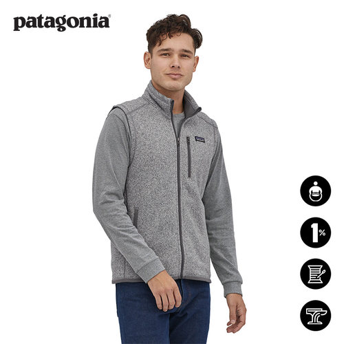 patagonia男士保暖抓绒马甲