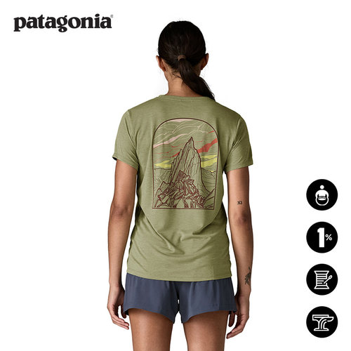 patagonia女士C1速干短袖T恤