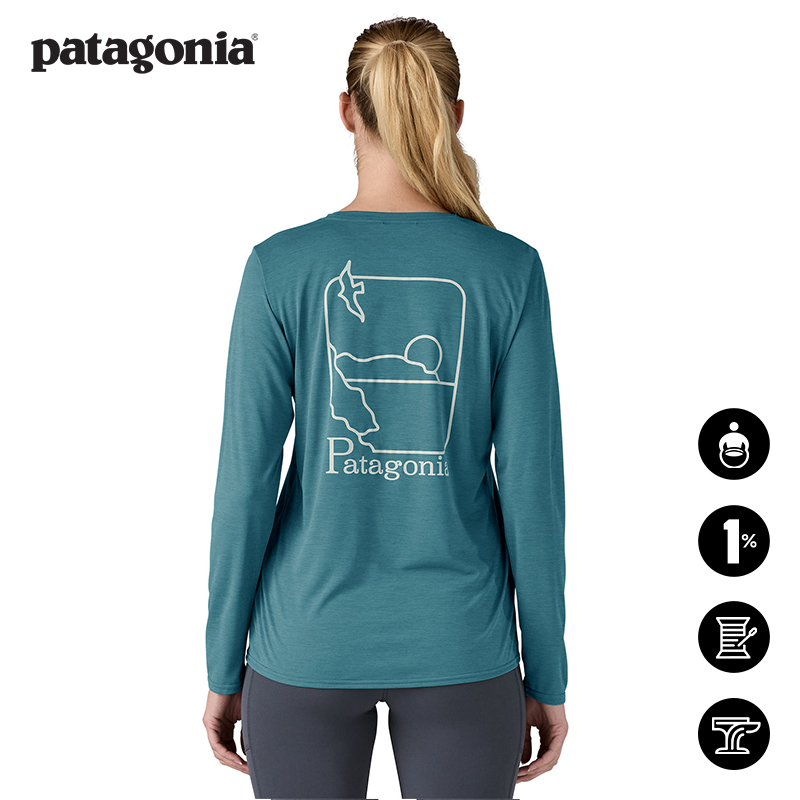 patagonia女士冲浪C1长袖T恤