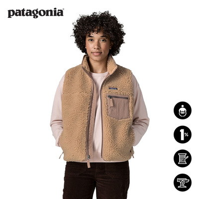 patagonia女士抓绒马甲