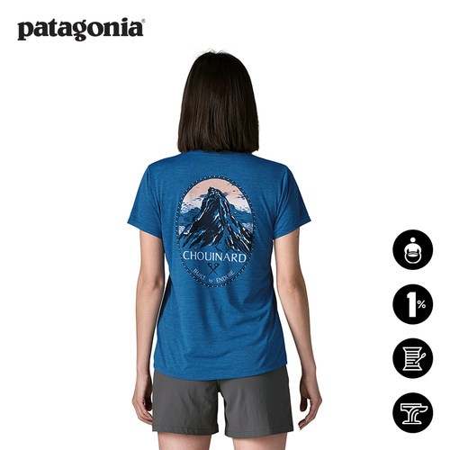 patagonia女士C1速干短袖T恤