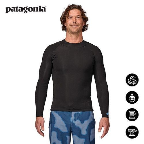 patagonia男士套头冲浪湿衣
