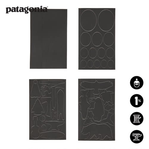 patagonia维修贴纸WornWear
