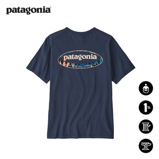男士棉质短袖T恤 95 Oval 37847 patagonia巴塔哥尼亚