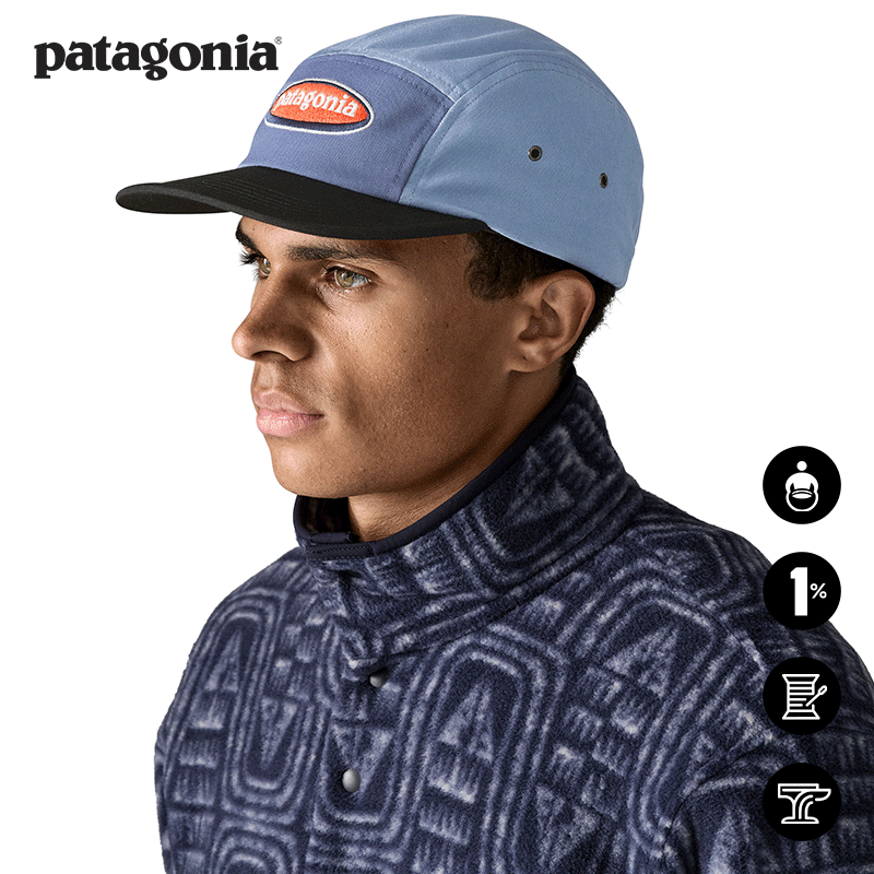 patagonia中冠运动鸭舌帽