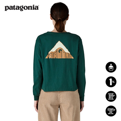 patagonia女士棉质长袖T恤