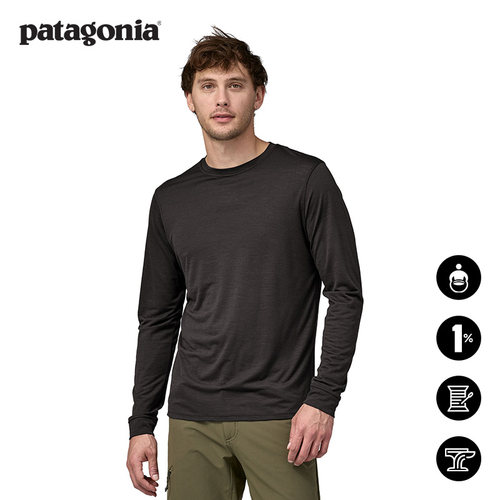 patagonia男士速干长袖T恤