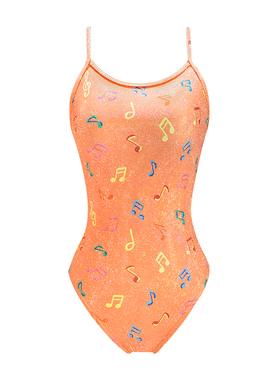 速浪|RT紧致焕彩系列|RT14七弦琴|无胸垫|女士泳衣竞速