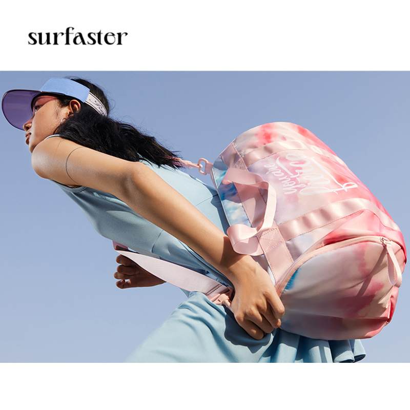 健身游泳包斜跨女干湿分离