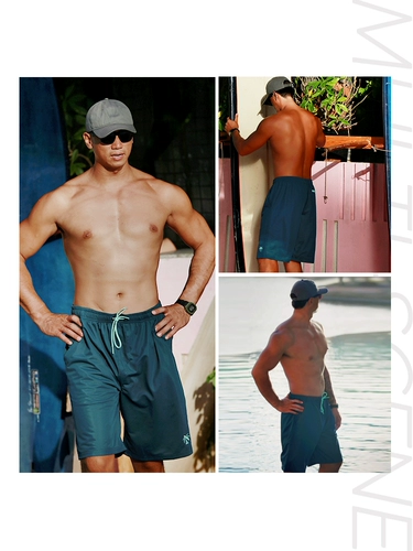 Пляжные быстросохнущие штаны для плавания, двухэтажный аквапарк, большой размер