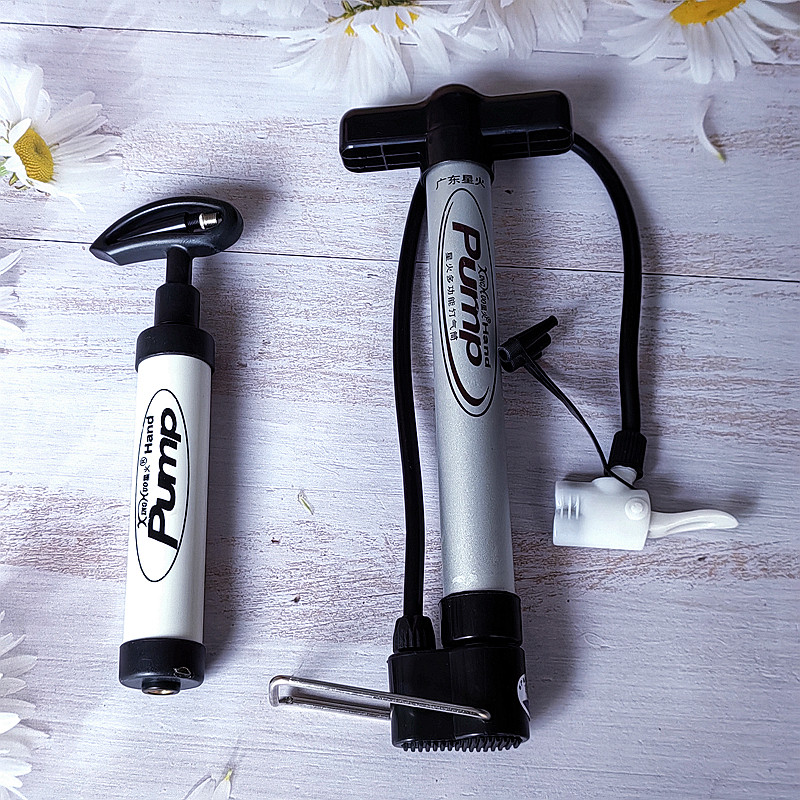 星火打气筒充气迷你便携多功能可更找双气嘴运动家用篮球足球