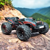 新品 美嘉欣无刷16210RC高速越野大脚车全金属传动模型遥控玩具车