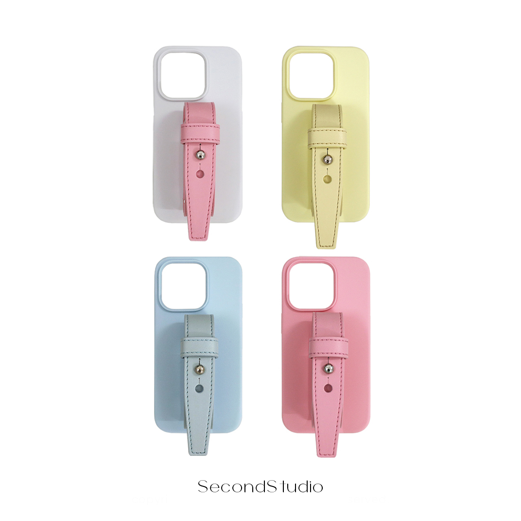 原创实用腕带简约百搭软壳苹果