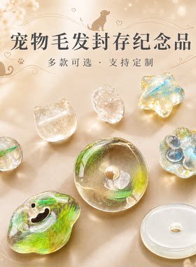 宠物毛发纪念定制手链项链戒指