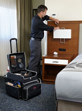 乐柏美便携式客房服务车酒店宾馆清洁保洁车清洁车宾馆卫生服务车