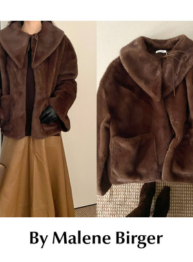 【SALE】CETTCE 现货 By Malene Birger 可拆卸皮草外套 Jacquie