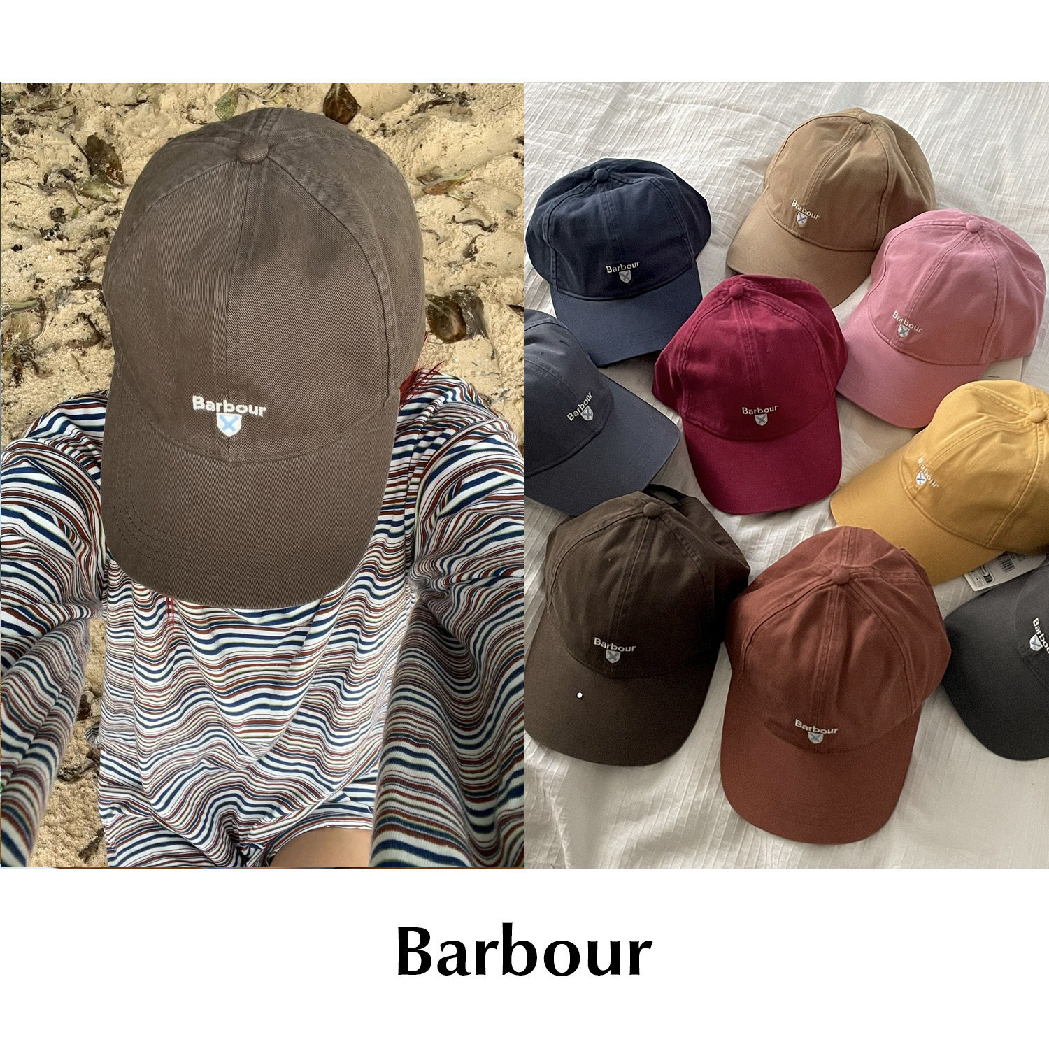 CETTCE 现货 Barbour 经典款logo刺绣四季宽帽檐棒球帽鸭舌帽女图片