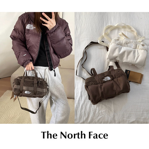 CETTCE 现货 The North Face 北面迷你绒面单肩包手提包Base Camp
