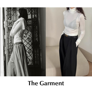 现货 The Garment 长袖 CETTCE 高领罗纹修身 打底针织两色 SALE