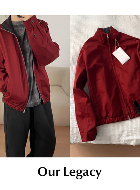CETTCE 现货 Our legacy 立领拉链复古休闲短款夹克外套casino
