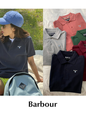 CETTCE 现货 Barbour 2026夏季纯棉刺绣休闲短袖女士T恤polo衫