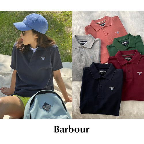CETTCE 现货 Barbour 2026夏季纯棉刺绣休闲短袖女士T恤polo衫