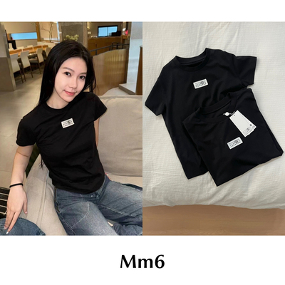 CETTCE 现货 Maison Margiela MM6 经典纯棉数字logo短袖T恤上衣