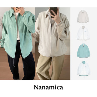 【SALE】CETTCE 现货 Nanamica 双面穿翻领拉链防水教练夹克外套