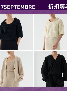 【SALE】CETTCE 现货 Le17septembre 针织上衣V领长袖开衫外套