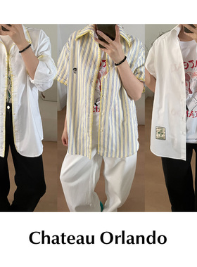 【SALE】CETTCE 现货 Chateau Orlando 条纹长袖上衣短袖衬衫合集