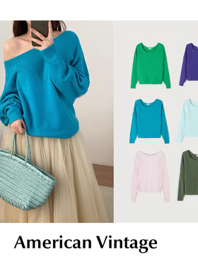 CETTCE 现货 American Vintage U领针织上衣 Damsville