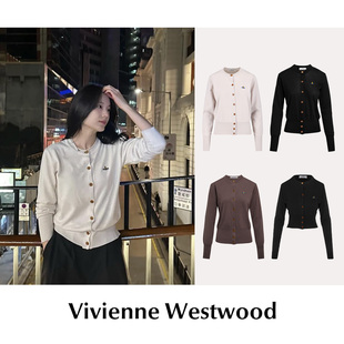 西太后土星羊绒混纺针织开衫 CETTCE Westwood Vivienne 毛衣 现货