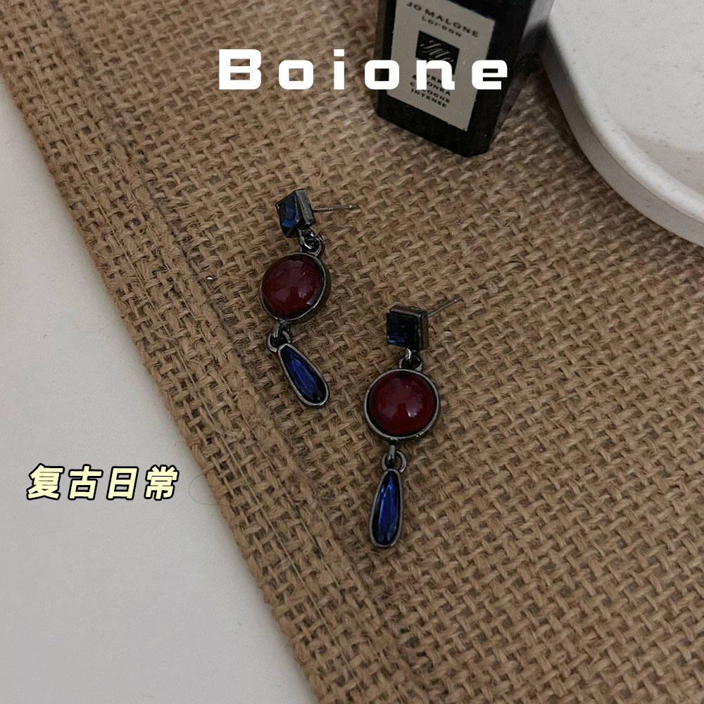法式复古气质日常耳环