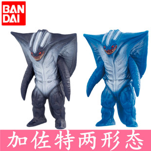 正版万代高斯奥特曼日蚀形态超决战变形怪兽加佐特软胶人偶玩具