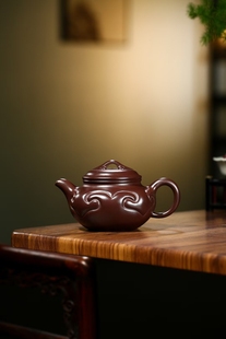 茗泽阁周尊严四方如意宜兴紫砂壶名家纯手工持壶照证书功夫茶具壶