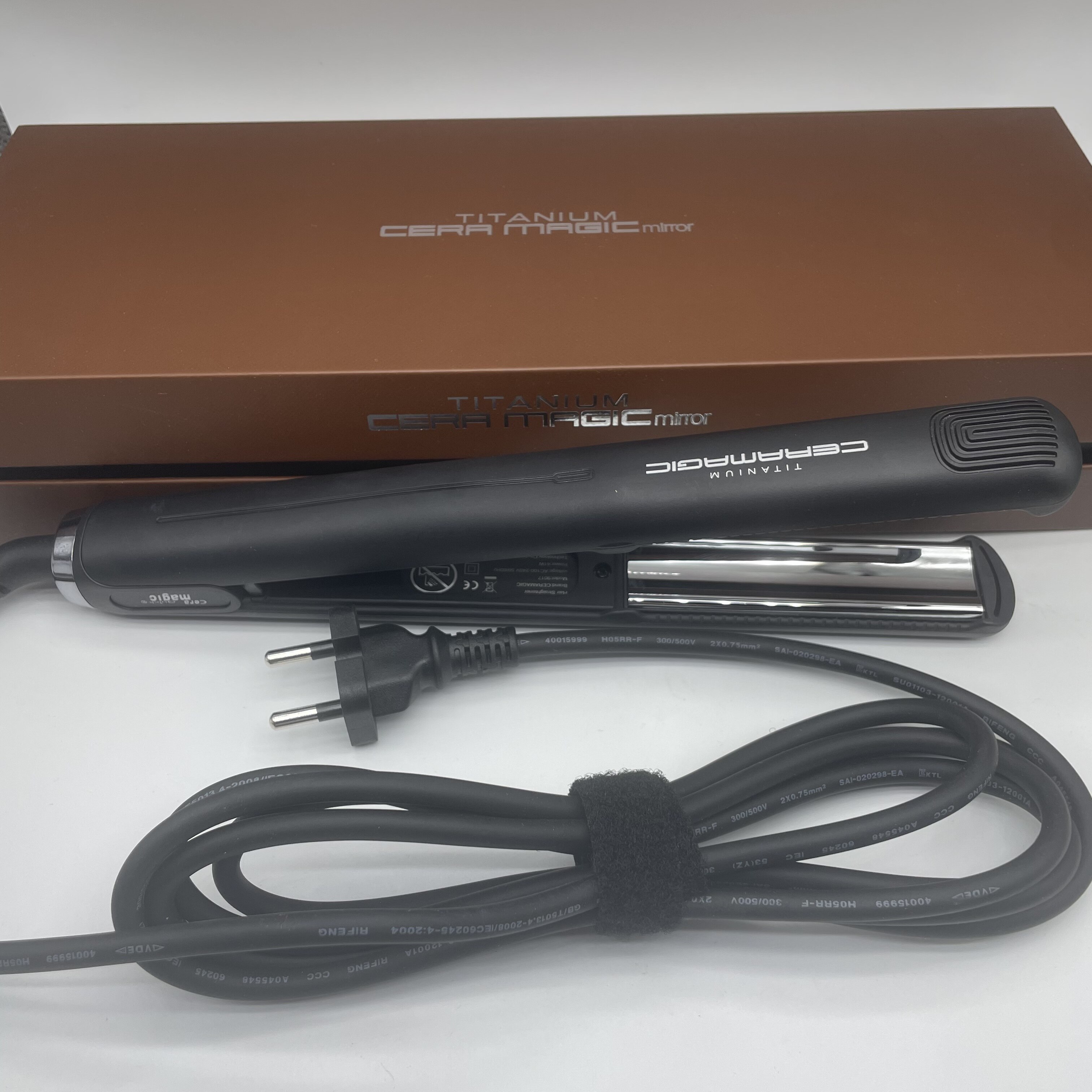 半圆弧形电夹板多功能卷直发器两用拉直速热可调温度专业造型定型