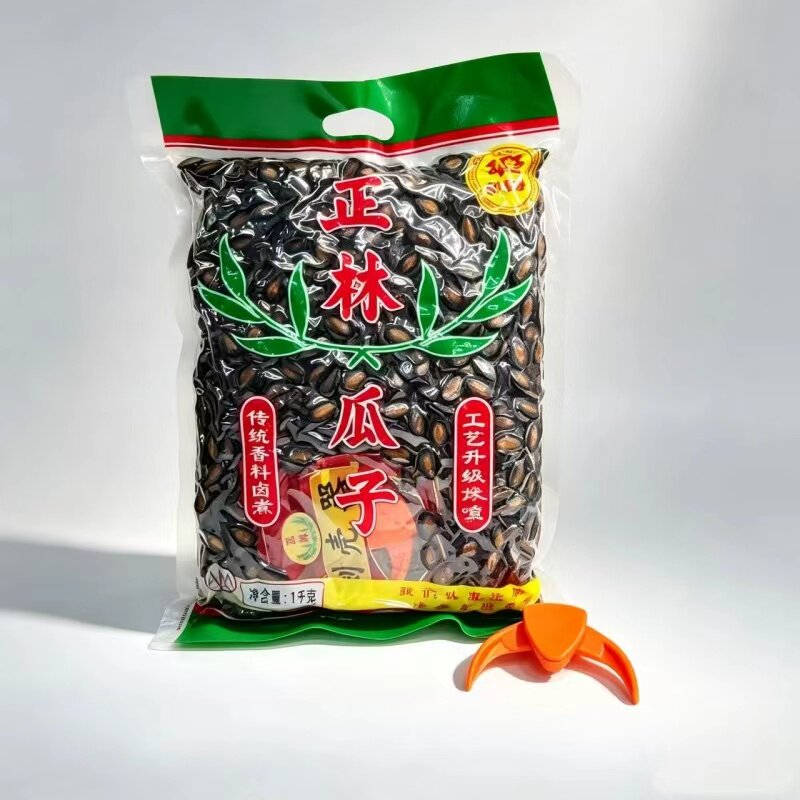 热卖正林3A西瓜子1千克袋装西瓜籽年货黑瓜子炒货零食瓜子量贩装