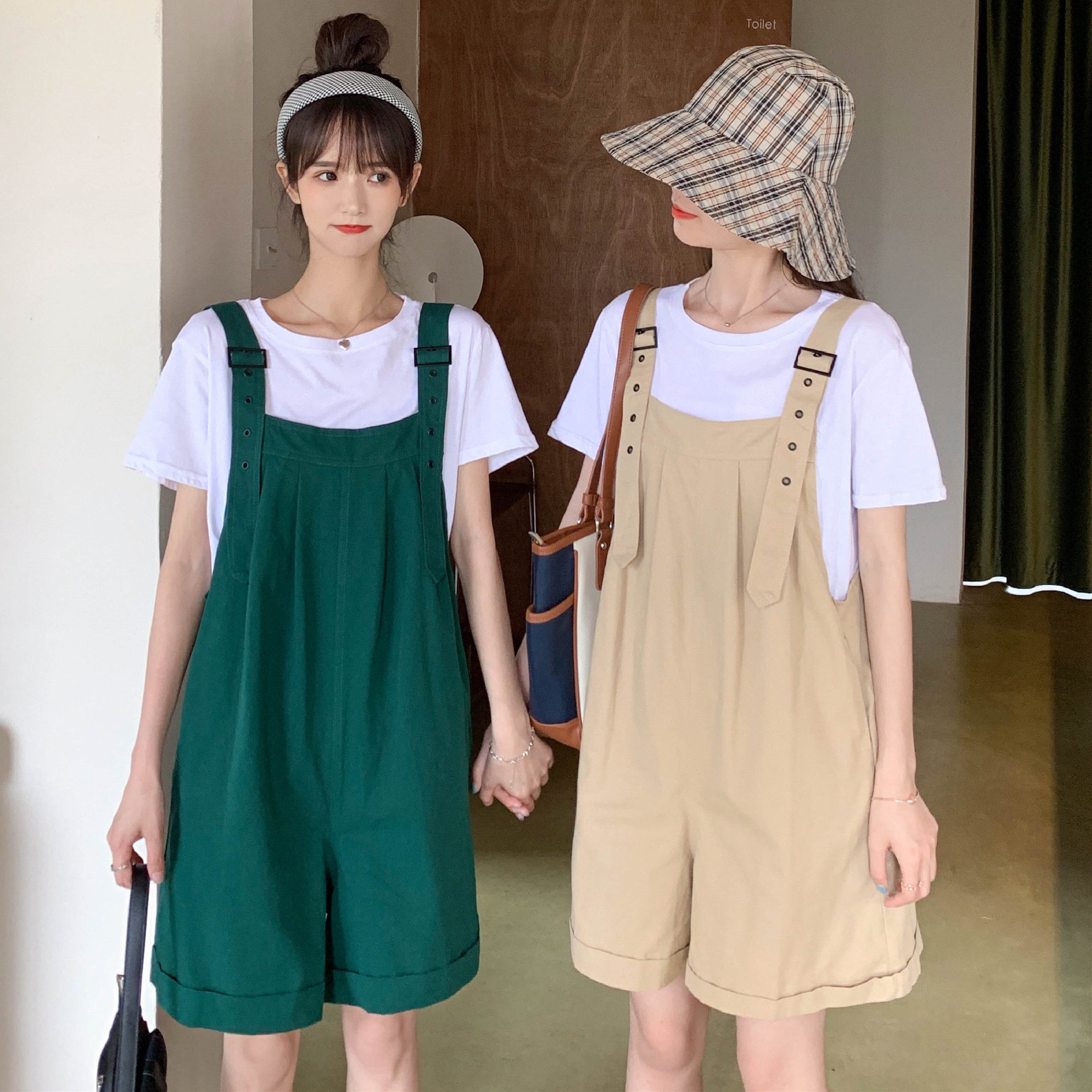 背带裤女夏装2022年新款宽松