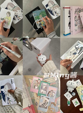 N团苹果爸爸原创2024棉花娃娃夏日m5粉色a5 a6活页收纳册