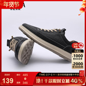 2026春装 新 古鲨黑色牛皮板鞋 男商务鳄鱼纹舒适休闲鞋 时尚 拼色