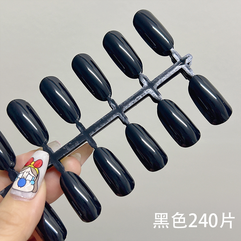 43车【打板甲片】美甲工具印花油指甲油印花专用黑白打版甲片