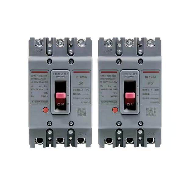 德力西CDM3塑壳断路器三相四线3P4P空气开关250A