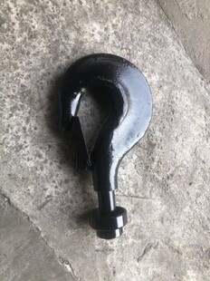 三一吊车小吨位25吨小钩钩芯40mm45mm吊钩钩头配轴承螺母配件大全