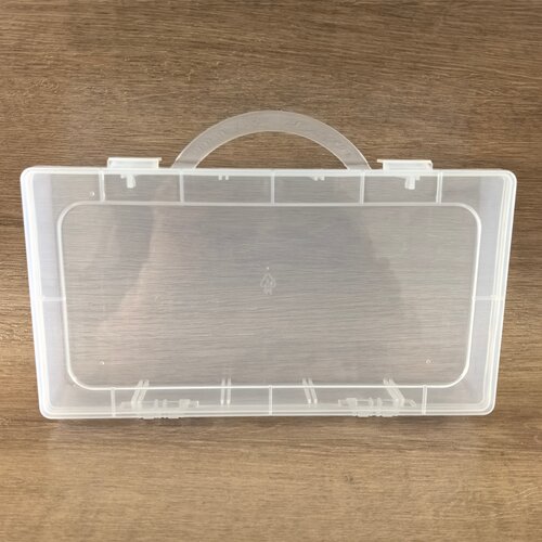 手提式塑料方盒蜡笔塑料笔盒子pp